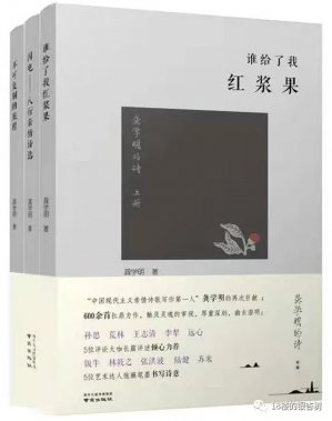 介绍诗歌合集《龚学明的诗》之一：孙思评上册《谁给了我红浆果》